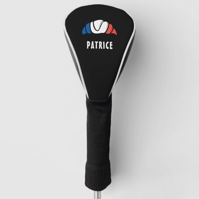 Fun Individuelle Name Cool Französisch-Französisch Golf Headcover (Vorderseite)
