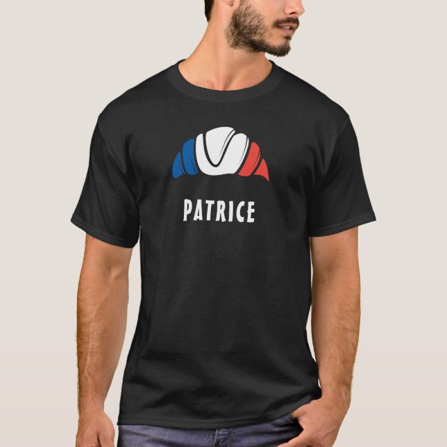 Fun Individuelle Name Cool Französisch-Französisch T-Shirt (Vorderseite)