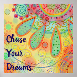 Fun Inspiration "Jage Your Dreams" Poster