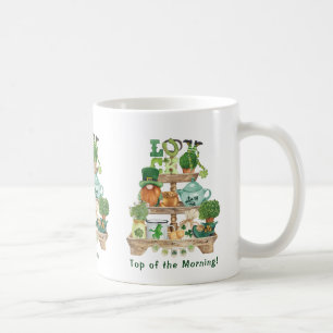 Fun Irish Knickack Stand Custom St Patrick's Day Kaffeetasse