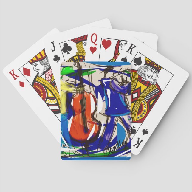 Fun Jazz Spielkarten (Rückseite)