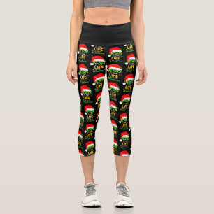 Fun JESUS IST FÜR LIFE-Weihnachten Capri Leggings