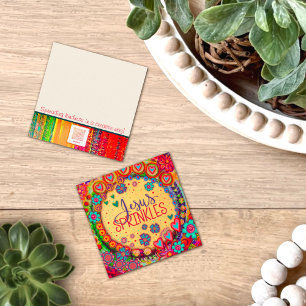 Fun Jesus Sprinkies Inspirivity cartes de bonté