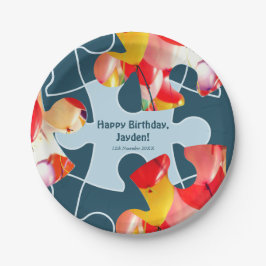 Fun Jigsaw Puzzle Kids Happy Birthday Name  Pappteller