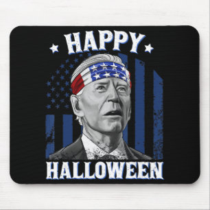 Fun Joe Biden glückliches Halloween verwirrt für 4 Mousepad