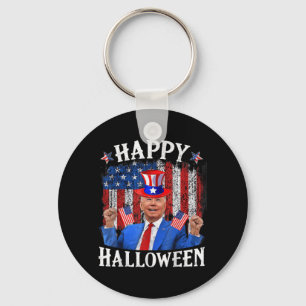 Fun Joe Biden Happy Halloween für Amerikanische Un Schlüsselanhänger