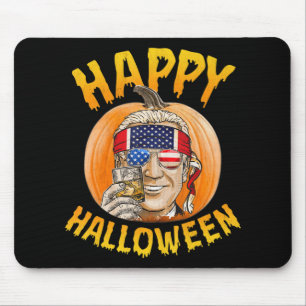 Fun Joe Biden Pumpkin Happy Halloween Verwirrt die Mousepad