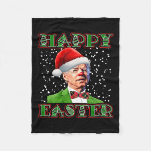 Fun Joe Biden Weihnachten Verwirrte Osterbiden Fleecedecke