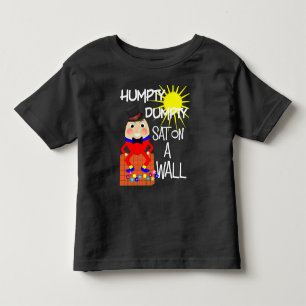 Fun Jolly Kinderzimmer Rhyme Humpty Dumpty Niedlic Kleinkind T-shirt