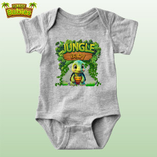 Fun Jungle Baby Turtle, Niedlich Tortoise Wildlife Strampler
