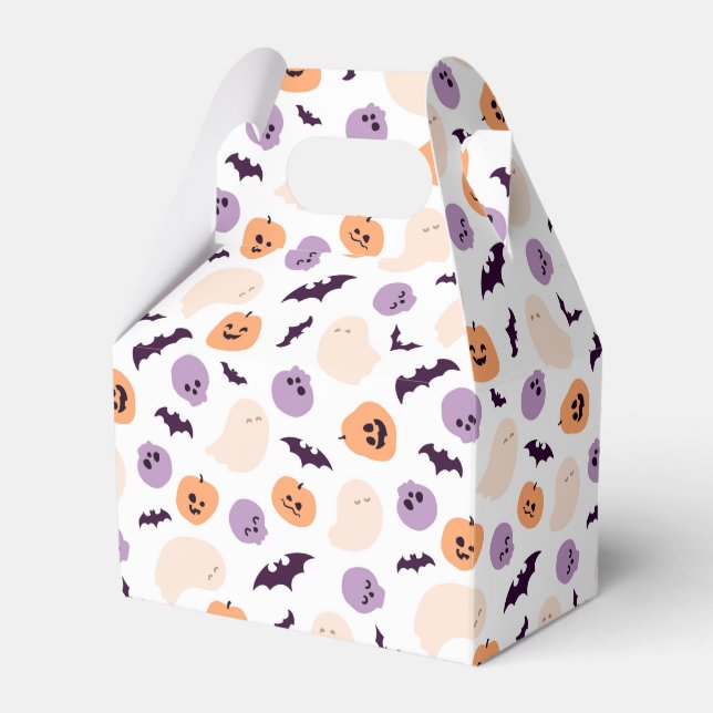 Fun Kids Halloween Muster Geschenkschachtel (Vorderseite)