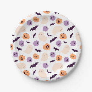 Fun Kids Halloween Muster Pappteller