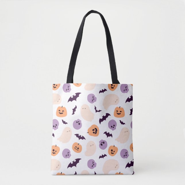 Fun Kids Halloween Muster Tasche (Vorderseite)