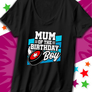 Fun Kids Hockey Party Mum of the Birthday Boy T-Shirt