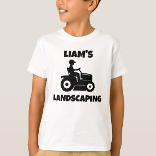 Fun Kids Riving Rasenmäher T - Shirt oder Hoodie