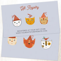 Fun Kitty Cat Baby Shower Registrierung