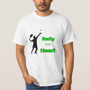 FUN! Kundgebung mit Herz - Tennis T - Shirt