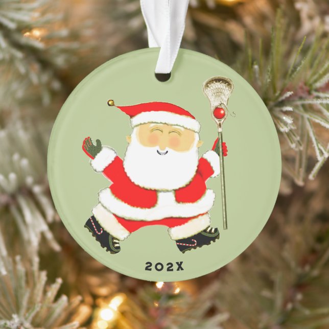 Fun Lacrosse Weihnachten Ornament (Baum)