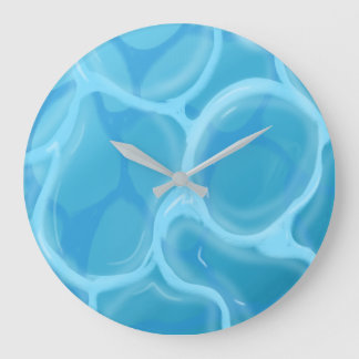 fun lake theme clock große wanduhr