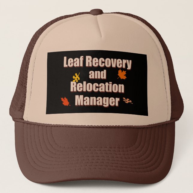 Fun Landscaper Trucker Hat Truckerkappe (Vorderseite)