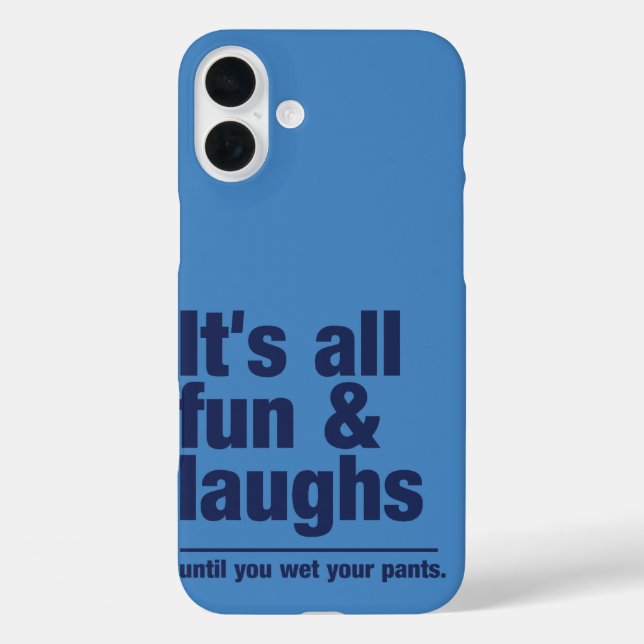 FUN & LAUGHS benutzerdefinierte Farbe iPhone Case- title_seo2 (Rückseite)