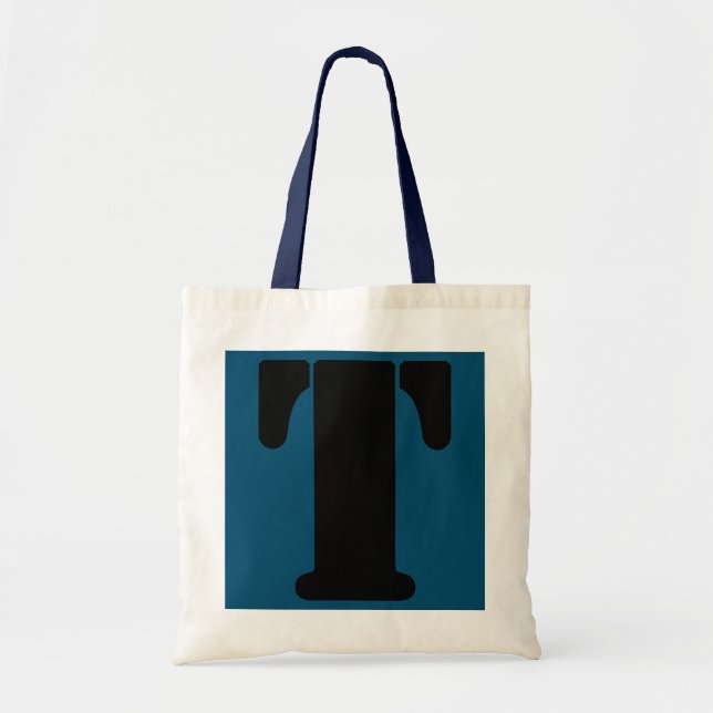 Fun Letter T Alphabet Lehrer Kindergarten  Tragetasche (Vorne)