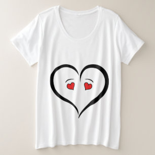 Fun Liebe Heart Tshirt