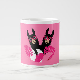 Fun Llama Alpaca Zubehör Jumbo-Tasse
