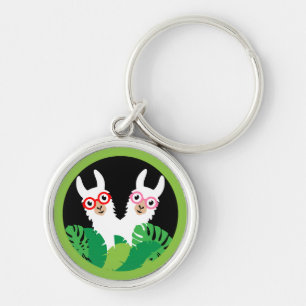 Fun Llama Alpaca Zubehör Schlüsselanhänger