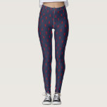 Fun Lobsters Muster Leggings<br><div class="desc">Mädchen und Spaß Sommer Muster Design.</div>