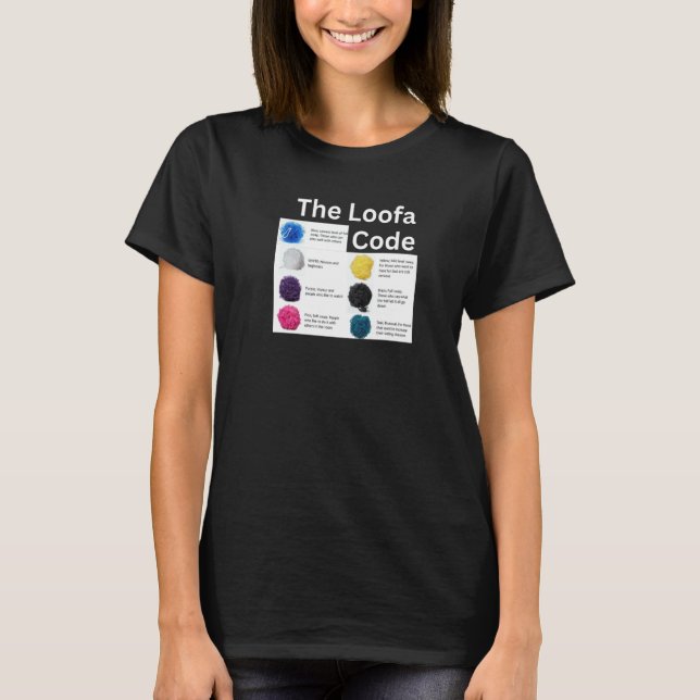 Fun Loofah Apparel The Loofa Code T-Shirt (Vorderseite)
