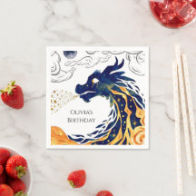 Fun Majestic Dragon Birthday