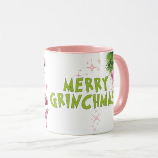 Fun "Merry Grinchmas" coffee mug Tasse