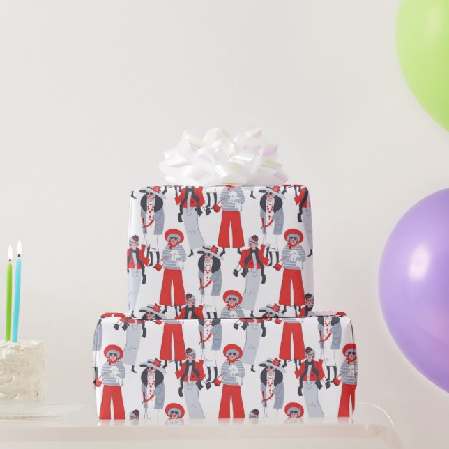 Fun modische Materie Wrapping Paper Geschenkpapier (Partygeschenke)