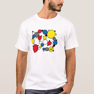 fun mondrian colour circles style T-Shirt