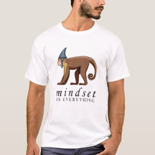 Fun Monkey Aluminium Spaß Irony Satire Mindset Mo T-Shirt