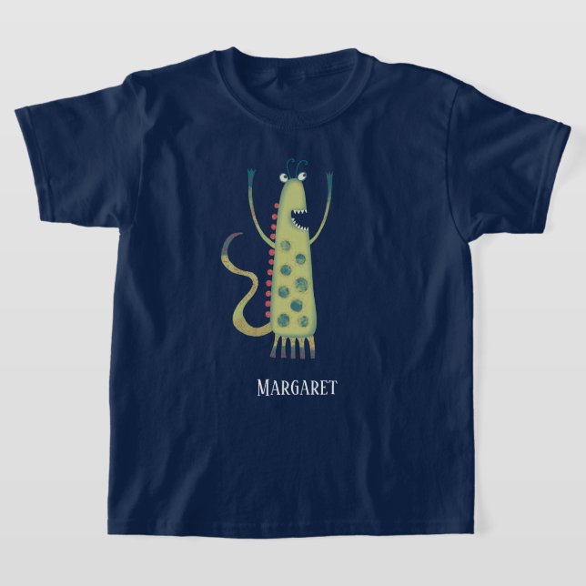 Fun Monsters Personalisiert T-Shirt (Ablage )