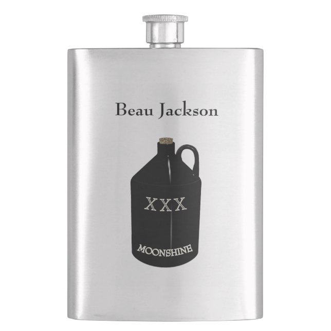 Fun Moonshine Beer Whiskey Boire Flacons (devant)