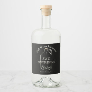 Fun Moonshine Etikett für Ihre Flaschen