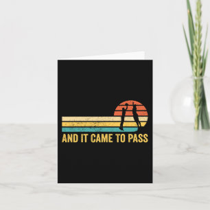 Fun Mormon Missionary LDS Basketball und es kam T Karte