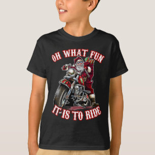Fun Motorrad Biker Opa Weihnachten T-Shirt