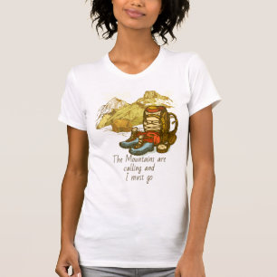 Fun Mountain Wandern Klettern T - Shirt