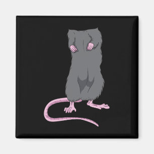 Fun Mouse Kopfloses Halloween Rat Körper Easy Kost Magnet