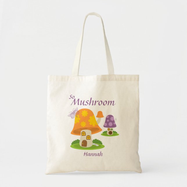 Fun Mushroom Tote Bag Tragetasche (Vorne)