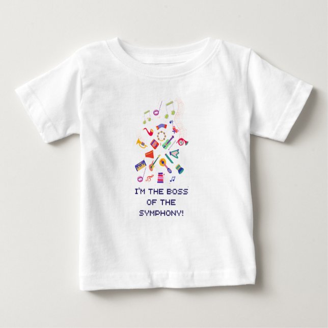 Fun Musical Instruments Kids T-Shirt (Vorderseite)
