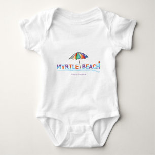 Fun Myrtle Beach, SC Jersey Body Anzug Baby Strampler