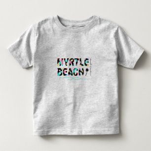 Fun Myrtle Beach, SC Summer Graphic Niedlich Kleinkind T-shirt