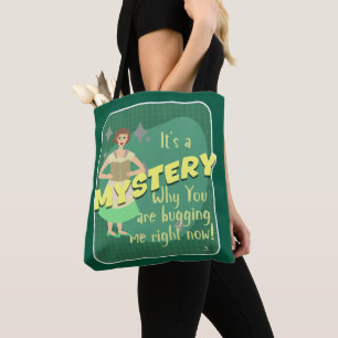 Fun Mystery Snark Retro Reading Hausfrau Tasche