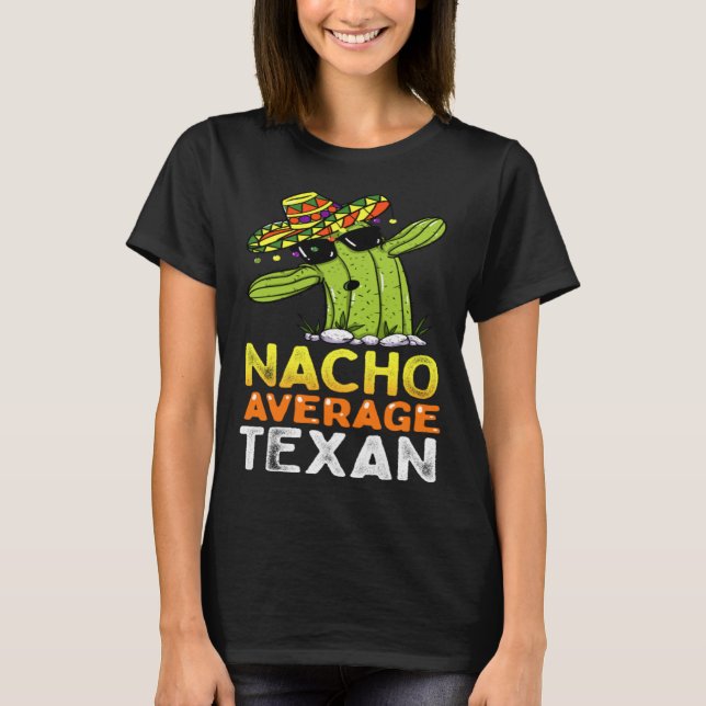 Fun Native Texan Spaß Sprichwort Zuhause Texas T-Shirt (Vorderseite)