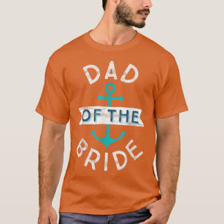 Fun Nautical Gastgeschenk Hochzeit Pater Papa Vate T-Shirt